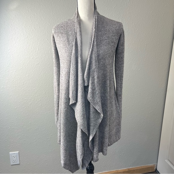 Barefoot Dreams Cozy Calypso Cardigan Bamboo Chic Lite Brown S/M Neutral - Picture 1 of 7
